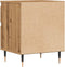 vidaXL - Nachtkastjes - 2 - st - 40x35x50cm - bewerkt - hout - artisanaal - eikenkleur