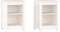 vidaXL - Nachtkastjes - 2 - st - 40x35x55 - cm - massief - grenenhout - wit