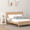vidaXL - Nachtkastjes - 2 - st - 40x35x55 - cm - massief - grenenhout - wit