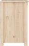 vidaXL - Nachtkastjes - 2 - st - 40x35x55 - cm - massief - grenenhout