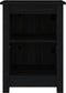vidaXL - Nachtkastjes - 2 - st - 40x35x55 - cm - massief - grenenhout - zwart