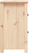 vidaXL - Nachtkastjes - 2 - st - 40x35x61,5 - cm - massief - grenenhout