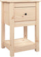 vidaXL - Nachtkastjes - 2 - st - 40x35x61,5 - cm - massief - grenenhout