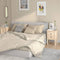 vidaXL - Nachtkastjes - 2 - st - 40x35x61,5 - cm - massief - grenenhout