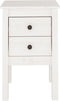 vidaXL - Nachtkastjes - 2 - st - 40x35x61,5 - cm - massief - grenenhout - wit