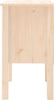 vidaXL - Nachtkastjes - 2 - st - 40x35x61,5 - cm - massief - grenenhout