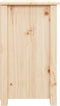 vidaXL - Nachtkastjes - 2 - st - 40x35x61,5 - cm - massief - grenenhout