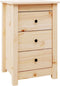 vidaXL - Nachtkastjes - 2 - st - 40x35x61,5 - cm - massief - grenenhout