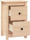 vidaXL - Nachtkastjes - 2 - st - 40x35x61,5 - cm - massief - grenenhout