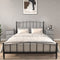 vidaXL - Nachtkastjes - 2 - st - 40x35x70 - cm - betongrijs