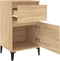 vidaXL - Nachtkastjes - 2 - st - 40x35x70 - cm - bewerkt - hout - sonoma - eikenkleurig