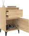 vidaXL - Nachtkastjes - 2 - st - 40x35x70 - cm - bewerkt - hout - sonoma - eikenkleurig