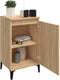 vidaXL - Nachtkastjes - 2 - st - 40x35x70 - cm - bewerkt - hout - sonoma - eikenkleurig