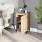 vidaXL - Nachtkastjes - 2 - st - 40x35x70 - cm - bewerkt - hout - sonoma - eikenkleurig