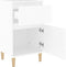 vidaXL - Nachtkastjes - 2 - st - 40x35x70 - cm - wit