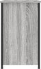 vidaXL - Nachtkastjes - 2 - st - 40x36x60 - cm - bewerkt - hout - grijs - sonoma - eiken