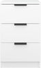 vidaXL - Nachtkastjes - 2 - st - 40x36x65 - cm - wit