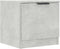 vidaXL - Nachtkastjes - 2 - st - 40x39x40 - cm - betongrijs