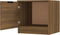 vidaXL - Nachtkastjes - 2 - st - 40x39x40 - cm - bruin - eikenkleur