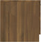 vidaXL - Nachtkastjes - 2 - st - 40x39x40 - cm - bruin - eikenkleur