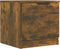 vidaXL - Nachtkastjes - 2 - st - 40x39x40 - cm - gerookt - eikenkleurig