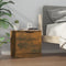 vidaXL - Nachtkastjes - 2 - st - 40x39x40 - cm - gerookt - eikenkleurig