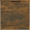 vidaXL - Nachtkastjes - 2 - st - 40x39x40 - cm - gerookt - eikenkleurig