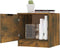 vidaXL - Nachtkastjes - 2 - st - 40x39x40 - cm - gerookt - eikenkleurig