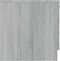 vidaXL - Nachtkastjes - 2 - st - 40x39x40 - cm - grijs - sonoma - eikenkleurig