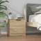 vidaXL - Nachtkastjes - 2 - st - 40x39x40 - cm - sonoma - eikenkleurig