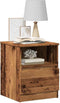 vidaXL - Nachtkastjes - 2 - st - 40x40x50 - cm - bewerkt - hout - oud - houtkleurig