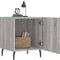 vidaXL - Nachtkastjes - 2 - st - 40x40x50 - cm - bewerkt - hout - grijs - sonoma - eiken