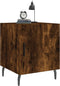 vidaXL - Nachtkastjes - 2 - st - 40x40x50 - cm - bewerkt - hout - gerookt - eikenkleurig