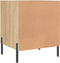 vidaXL - Nachtkastjes - 2 - st - 40x40x50 - cm - bewerkt - hout - sonoma - eikenkleurig