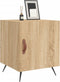 vidaXL - Nachtkastjes - 2 - st - 40x40x50 - cm - bewerkt - hout - sonoma - eikenkleurig