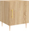 vidaXL - Nachtkastjes - 2 - st - 40x40x50 - cm - bewerkt - hout - sonoma - eikenkleurig
