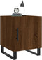 vidaXL - Nachtkastjes - 2 - st - 40x40x50 - cm - bewerkt - hout - bruin - eikenkleur
