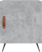 vidaXL - Nachtkastjes - 2 - st - 40x40x50 - cm - bewerkt - hout - betongrijs
