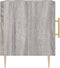 vidaXL - Nachtkastjes - 2 - st - 40x40x50 - cm - bewerkt - hout - grijs - sonoma - eiken