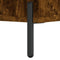 vidaXL - Nachtkastjes - 2 - st - 40x40x50 - cm - bewerkt - hout - gerookt - eikenkleurig