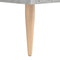 vidaXL - Nachtkastjes - 2 - st - 40x40x50 - cm - bewerkt - hout - betongrijs