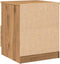 vidaXL - Nachtkastjes - 2 - st - 40x40x50 - cm - bewerkt - hout - artisanaal - eiken