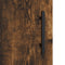 vidaXL - Nachtkastjes - 2 - st - 40x40x50 - cm - bewerkt - hout - gerookt - eikenkleurig