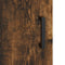 vidaXL - Nachtkastjes - 2 - st - 40x40x50 - cm - bewerkt - hout - gerookt - eikenkleurig