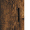 vidaXL - Nachtkastjes - 2 - st - 40x40x50 - cm - bewerkt - hout - gerookt - eikenkleurig