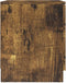 vidaXL - Nachtkastjes - 2 - st - 40x40x50 - cm - bewerkt - hout - gerookt - eikenkleurig