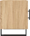vidaXL - Nachtkastjes - 2 - st - 40x40x50 - cm - bewerkt - hout - sonoma - eikenkleurig