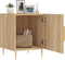 vidaXL - Nachtkastjes - 2 - st - 40x40x50 - cm - bewerkt - hout - sonoma - eikenkleurig