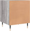 vidaXL - Nachtkastjes - 2 - st - 40x40x50 - cm - bewerkt - hout - grijs - sonoma - eiken