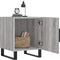 vidaXL - Nachtkastjes - 2 - st - 40x40x50 - cm - bewerkt - hout - grijs - sonoma - eiken